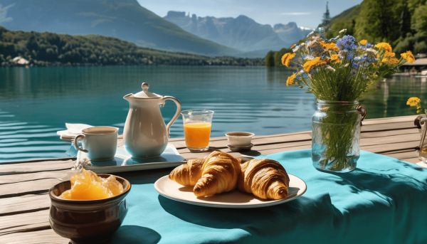 Pourquoi choisir un petit déjeuner face au lac à Annecy ?