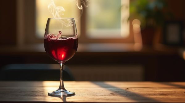 Savourer un vin rouge sans alcool avec des arômes riches